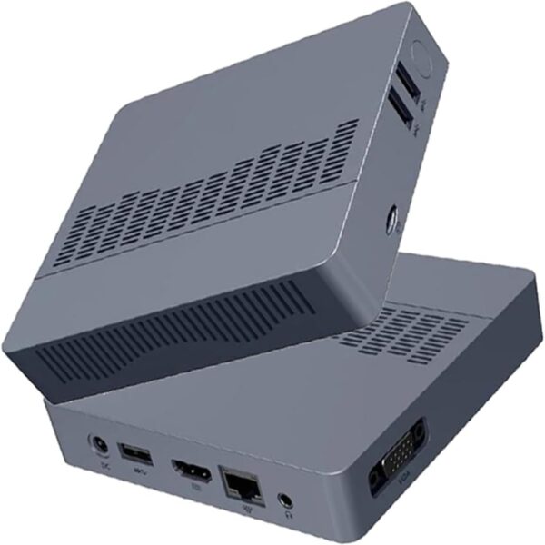 SOYO M2 Air Mini PC: Powerful 6GB RAM, 128GB EMMC, Intel N4000, Windows 11 Pro, Compact and Ideal for Home, Business, Gaming